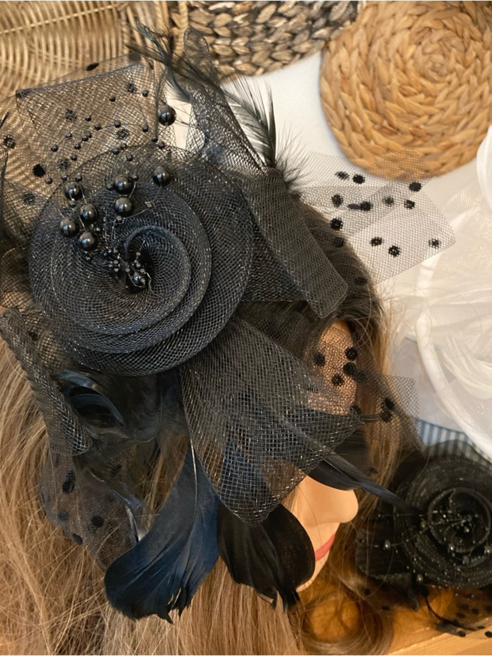 Vintage inspired retro fascinator bridal derby style hats! - Picture 2 of 15